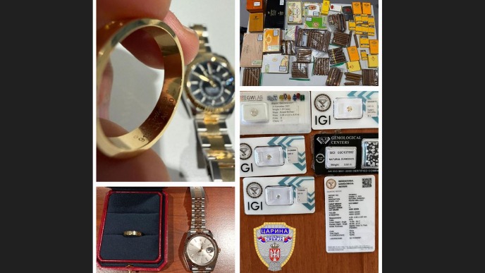 Zaplena dijamanata i satova